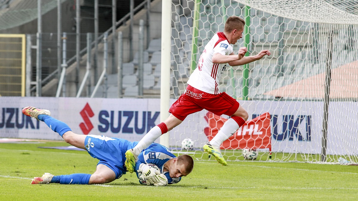 Skrót meczu Korona Kielce – ŁKS Łódź 2:0