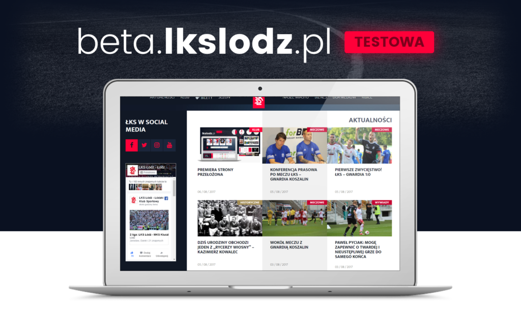 Premiera strony przełożona | beta.lkslodz.pl
