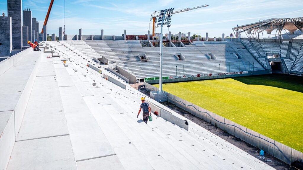 ŁKS TV | Raport z budowy stadionu ŁKS (Sierpień 2020)