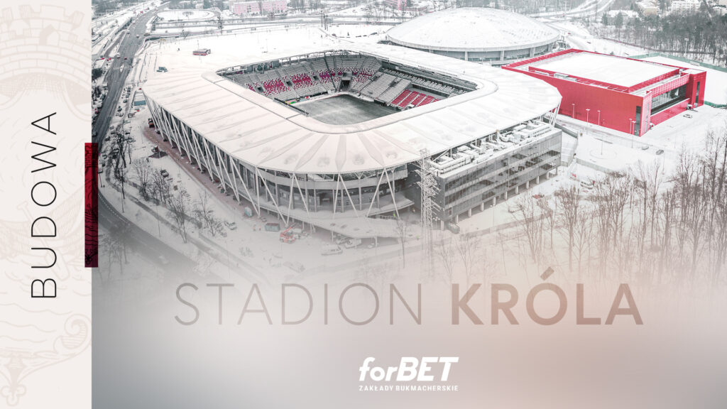 Stadion Króla w zimowej aurze