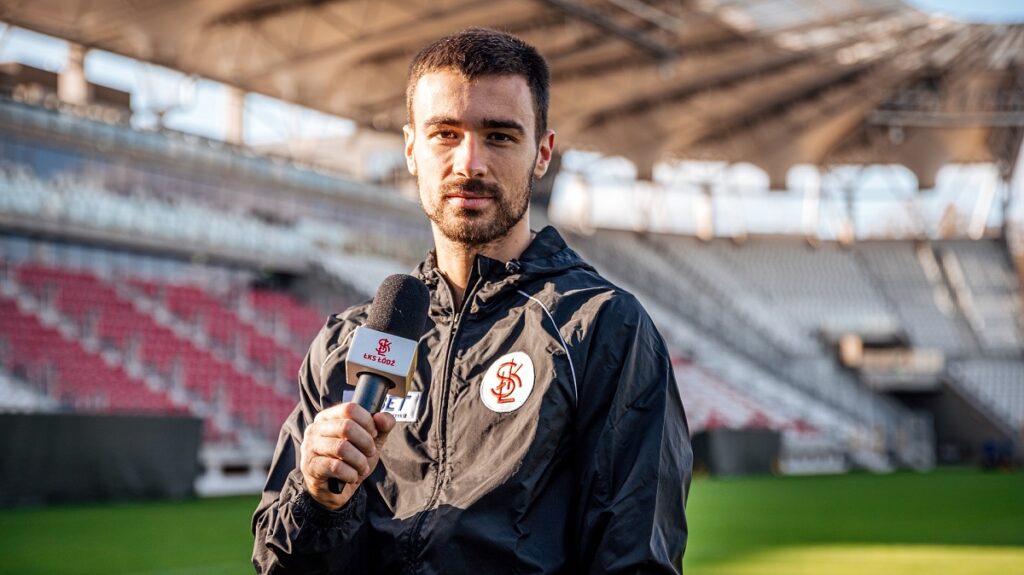 ŁKS TV | Carlos Moros Gracia: Chcę grać i cieszyć się grą