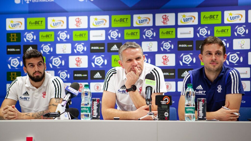 Konferencja prasowa przed meczem Piast Gliwice – ŁKS