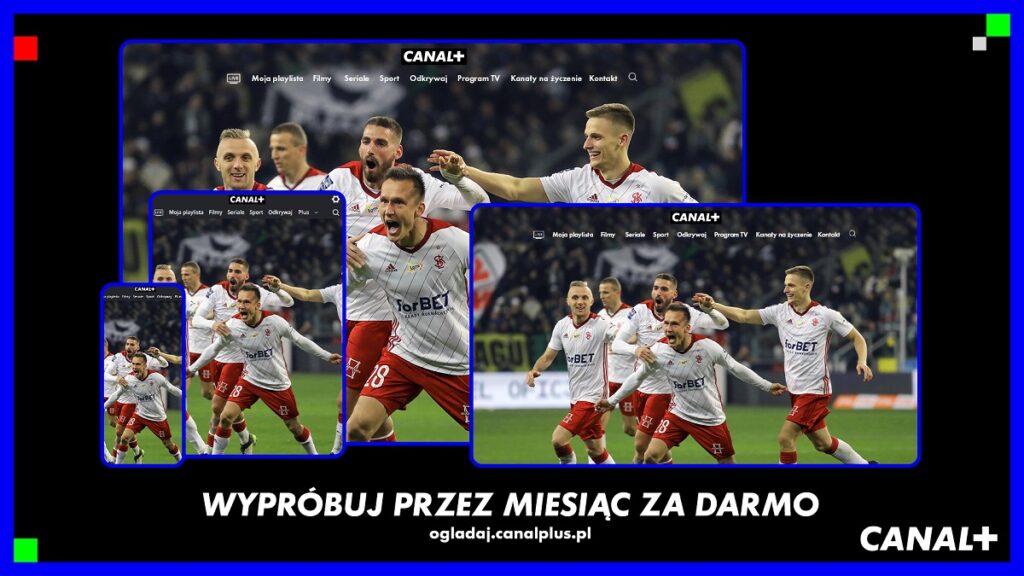 Ekstraklasa za darmo przez miesiąc w usłudze CANAL+