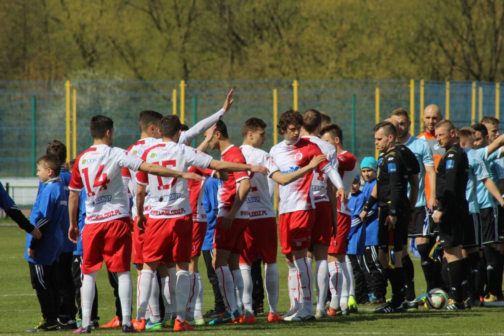 Mateusz Gamrot i Łukasz Kopka po meczu z Finishparkietem.