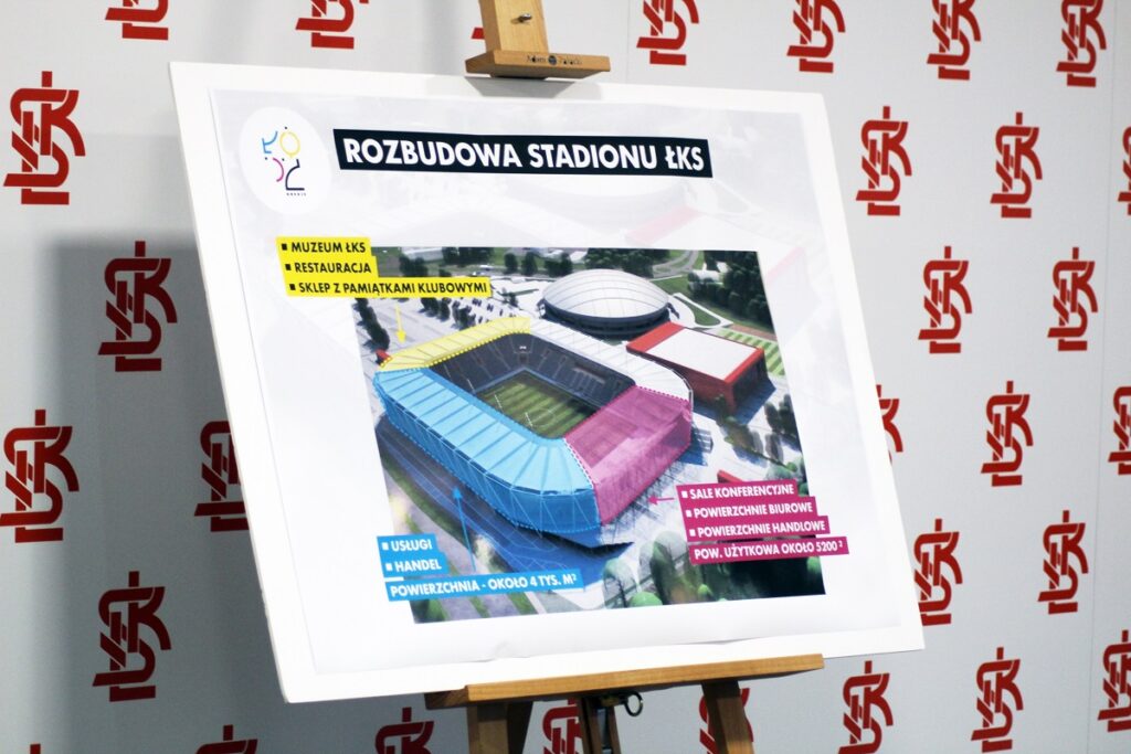Rozpisano przetarg na rozbudowę stadionu ŁKS-u