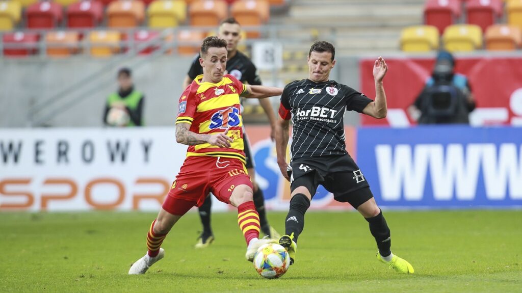 Skrót meczu Jagiellonia Białystok – ŁKS 2:0