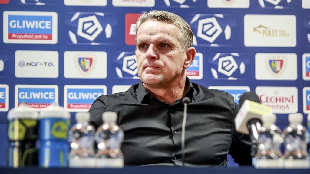 Konferencja prasowa po meczu Piast Gliwice – ŁKS
