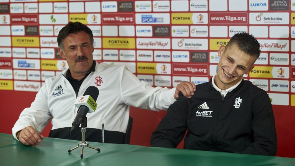 Konferencja po meczu GKS Bełchatów – ŁKS Łódź