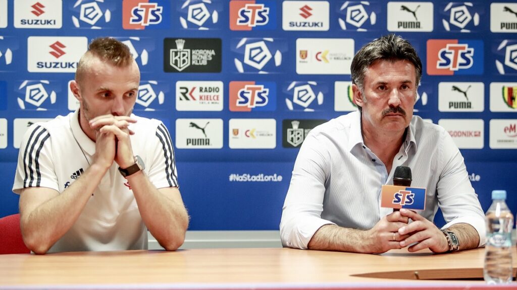Konferencja po meczu Korona Kielce – ŁKS Łódź