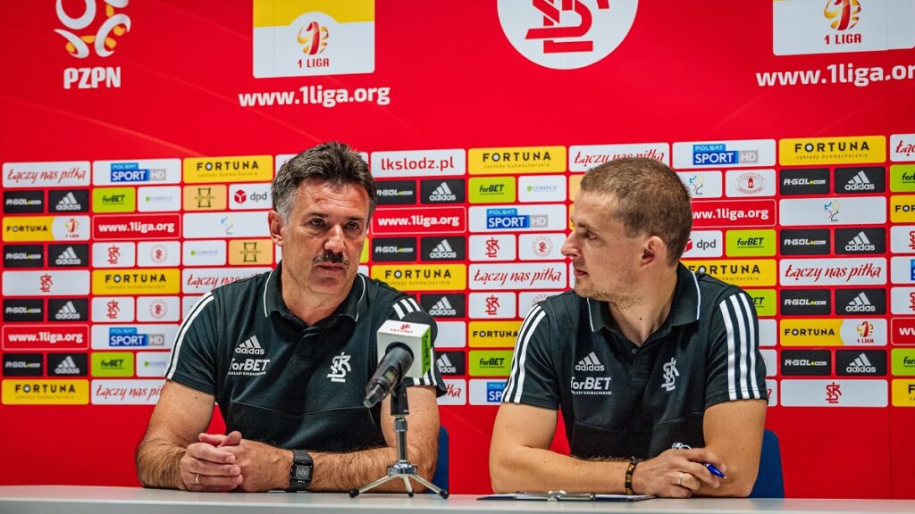 Wojciech Stawowy przed meczem Arka Gdynia – ŁKS Łódź