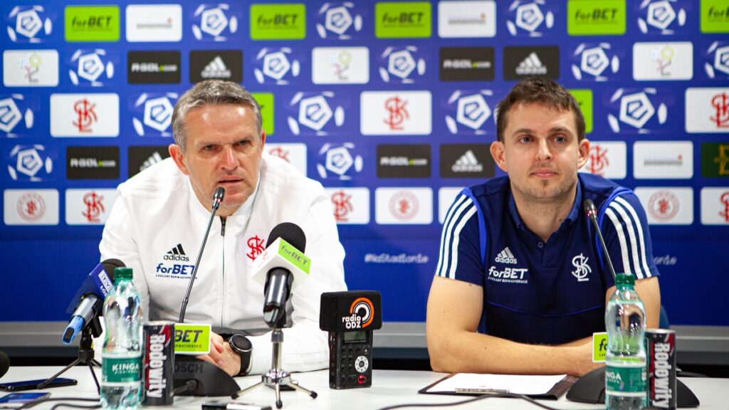 Konferencja prasowa przed meczem ŁKS – Cracovia