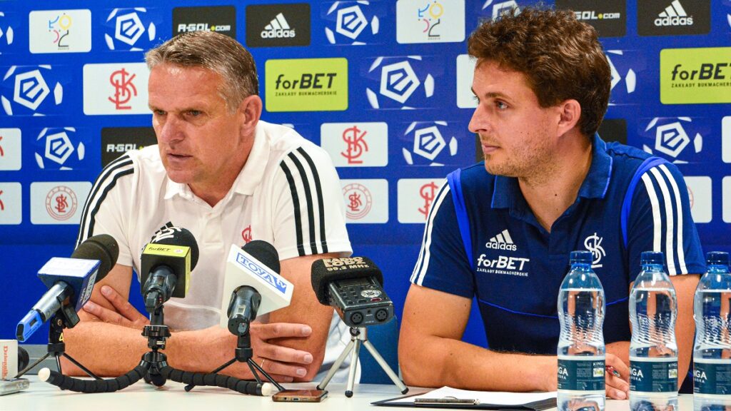 Konferencja prasowa przed meczem ŁKS – Piast Gliwice