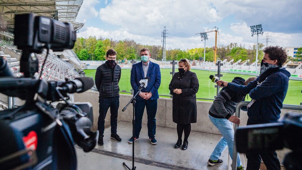 ŁKS TV | Konferencja prasowa UMŁ dt. rozbudowy stadionu ŁKS