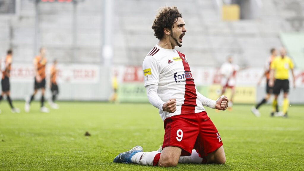 Skrót meczu ŁKS Łódź – Chrobry Głogów