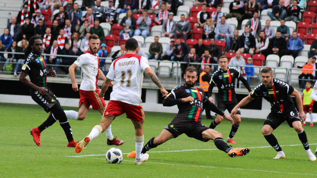 Momenty były, zabrakło goli. ŁKS – GKS Tychy 0:0