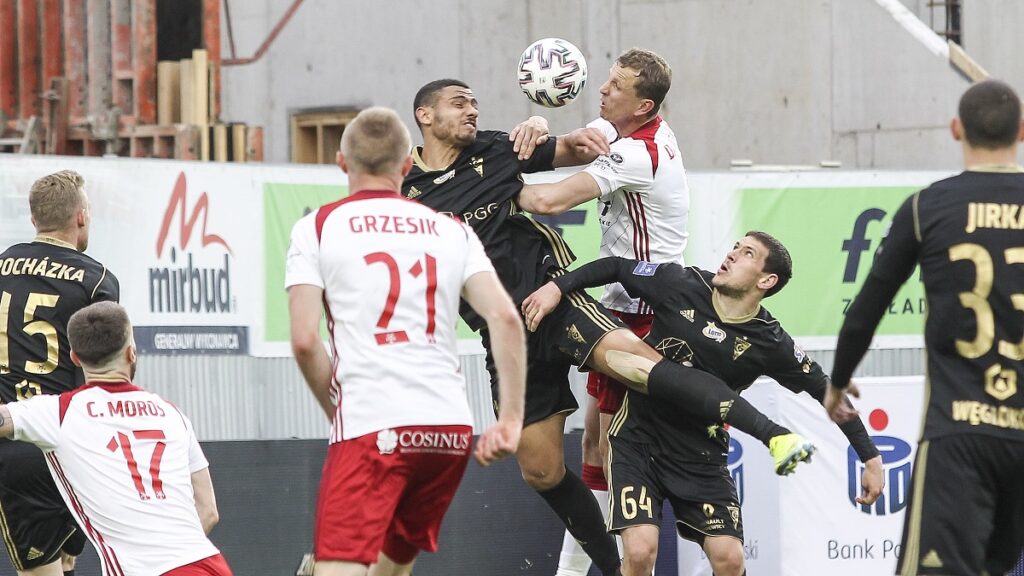 Skrót meczu ŁKS – Górnik Zabrze 0:1