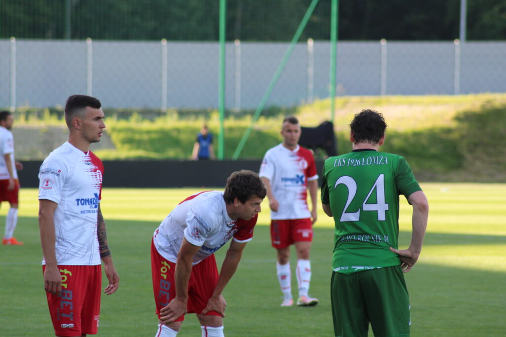Wokół meczu z ŁKS-em Łomża