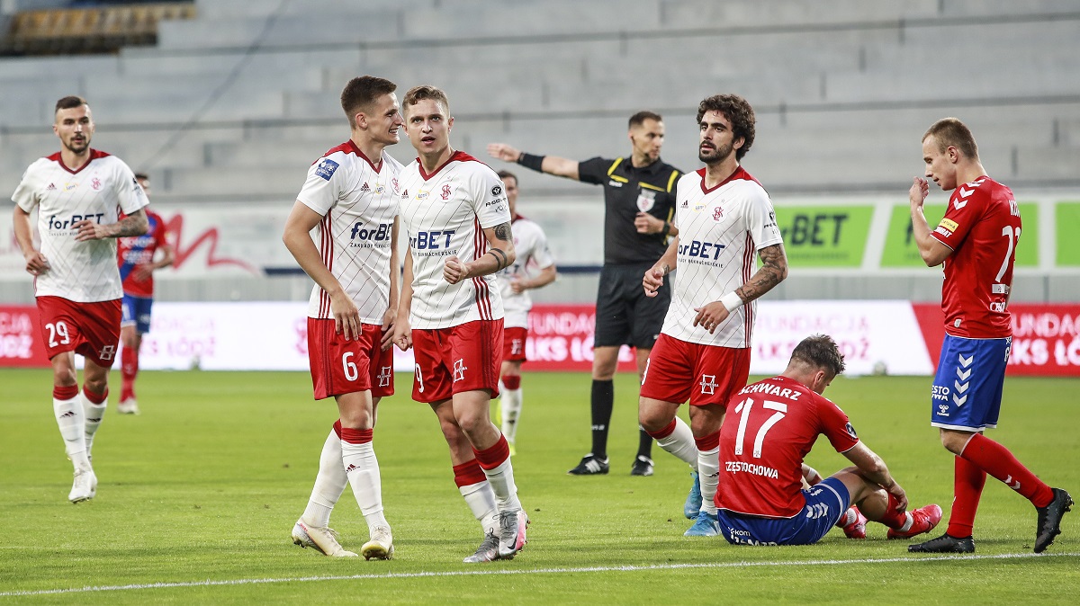 Skrót meczu ŁKS Łódź – Raków Częstochowa 3:2