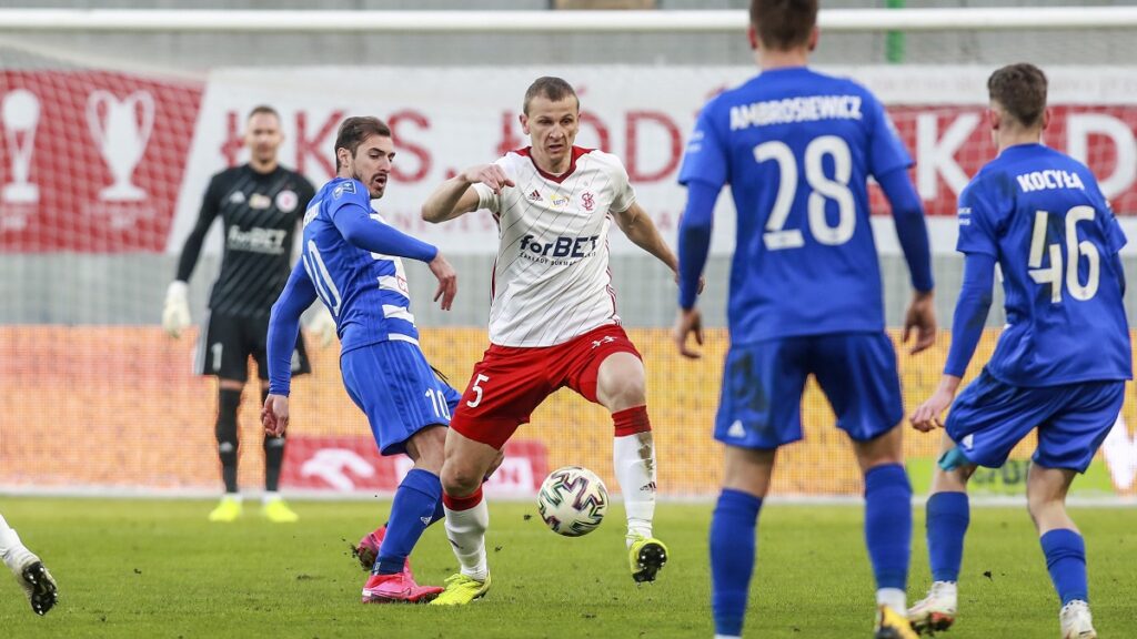 Skrót meczu ŁKS – Wisła Płock 0:0