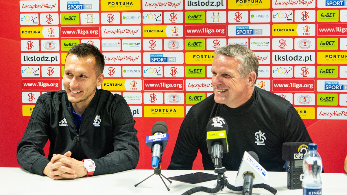 Konferencja przed meczem Odra Opole – ŁKS