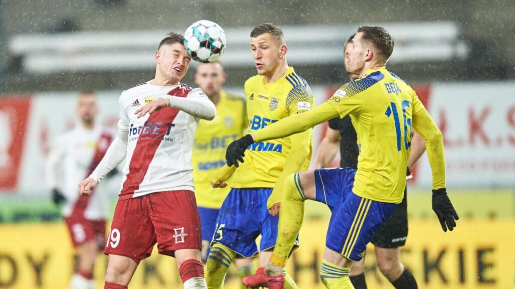 Michał Trąbka po meczu ŁKS Łódź – Arka Gdynia