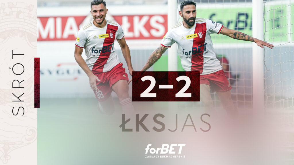 Skrót meczu ŁKS Łódź – GKS 1962 Jastrzębie