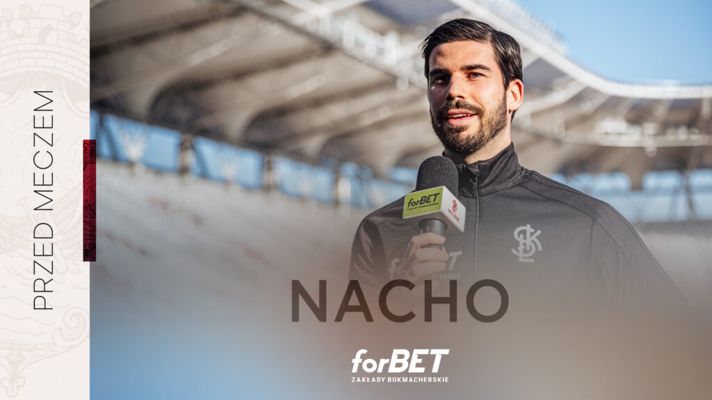 Nacho Monsalve przed meczem z Miedzią