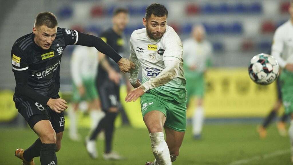 Skrót meczu Radomiak Radom – ŁKS Łódź