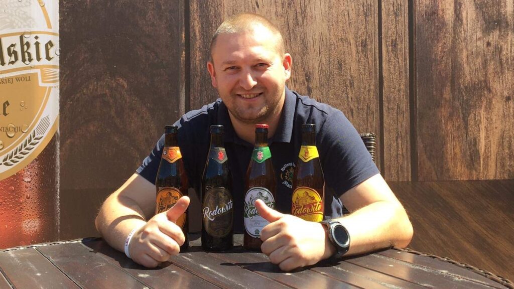 Piwowar z przeplatanką w sercu