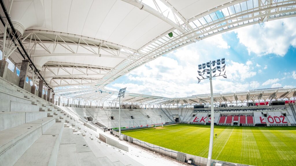 Raport z budowy stadionu ŁKS (Kwiecień 2021)
