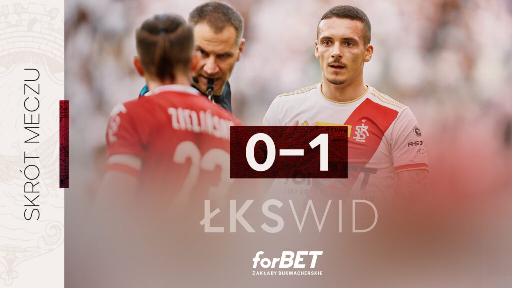 Skrót meczu ŁKS – Widzew 0:1