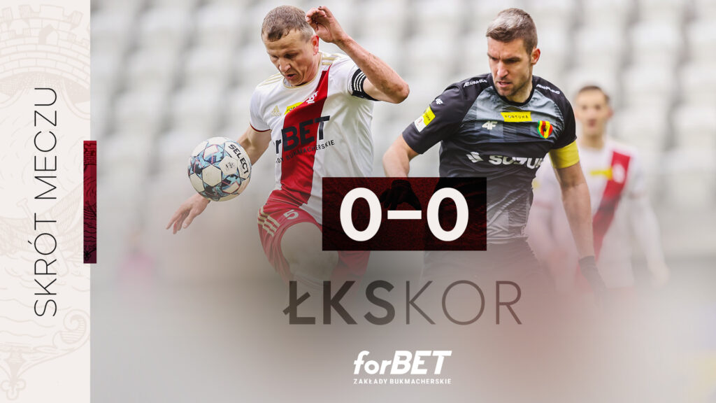 Skrót meczu ŁKS – Korona 0:0