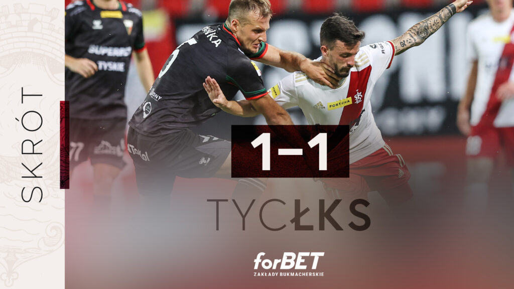 Skrót meczu GKS Tychy – ŁKS Łódź