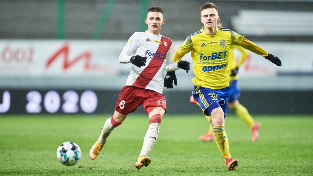 Skrót meczu ŁKS Łódź – Arka Gdynia