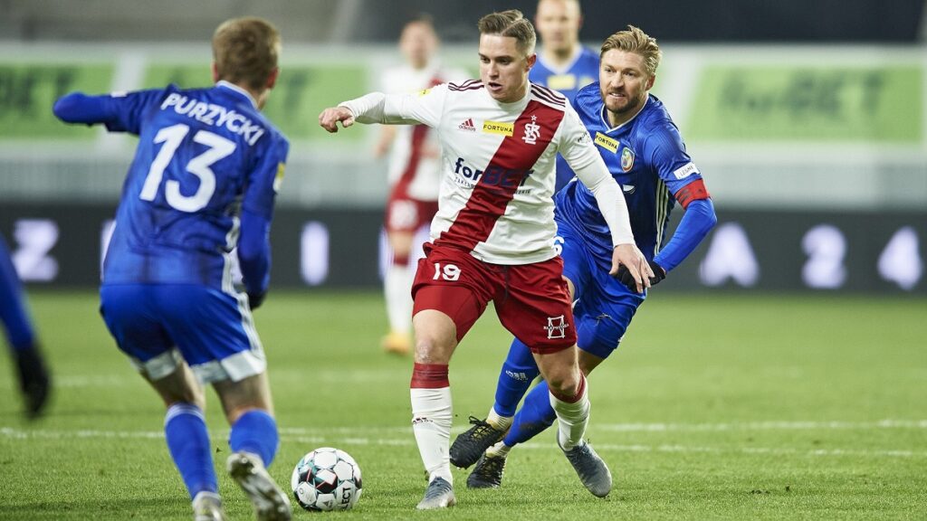 Skrót meczu ŁKS Łódź – Miedź Legnica 3:4