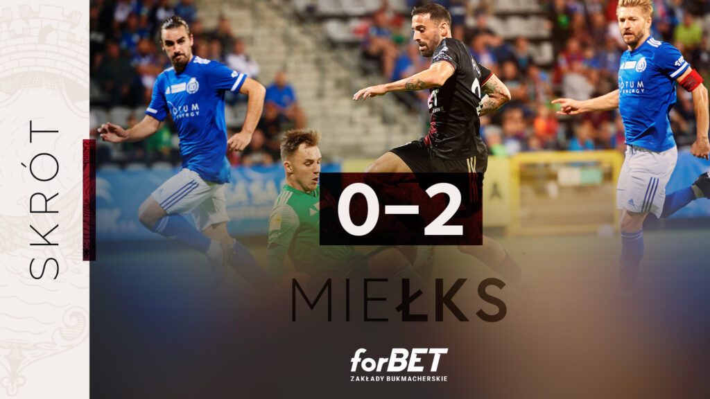 Skrót meczu Miedź Legnica – ŁKS Łódź