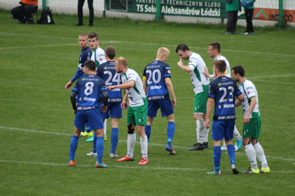 ŁKS zremisował w Aleksandrowie Łódzkim w Sokołem