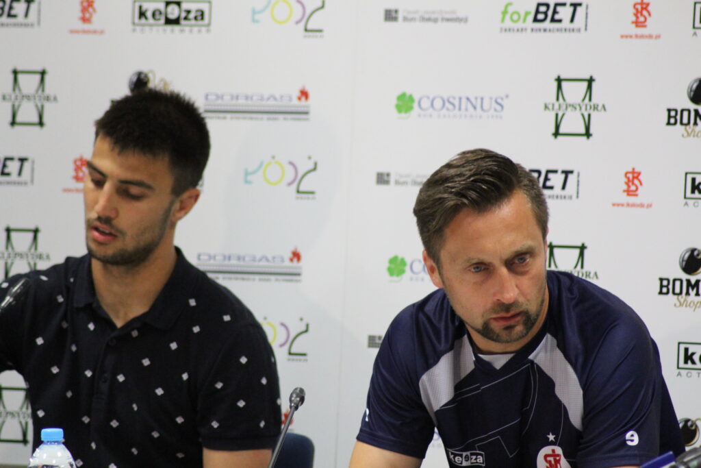 Wypowiedzi po meczu z ŁKS-em 1926 Łomża