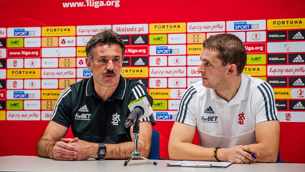 Wojciech Stawowy przed meczem ŁKS Łódź – Chrobry Głogów