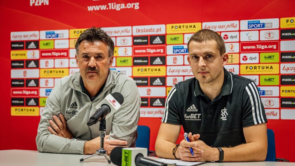 Wojciech Stawowy przed meczem ŁKS Łódź – Korona Kielce
