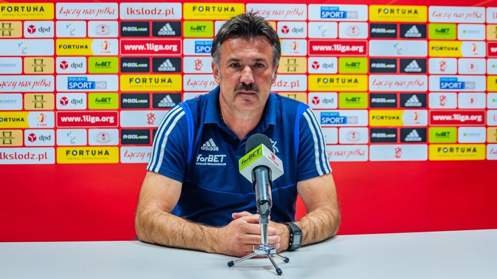 Wojciech Stawowy przed meczem ŁKS – Sandecja Nowy Sącz
