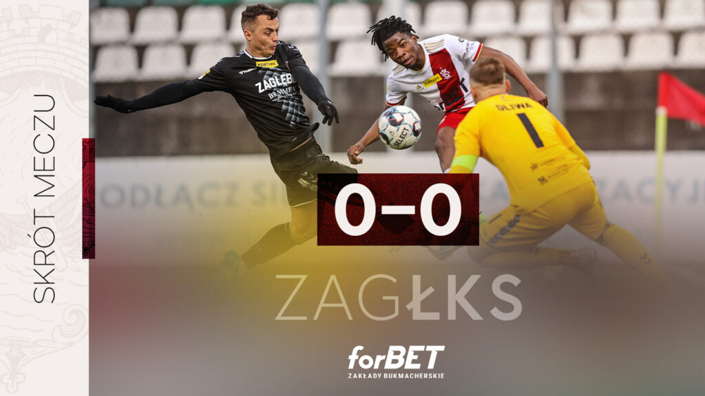 Skrót meczu Zagłębie Sosnowiec – ŁKS 0:0