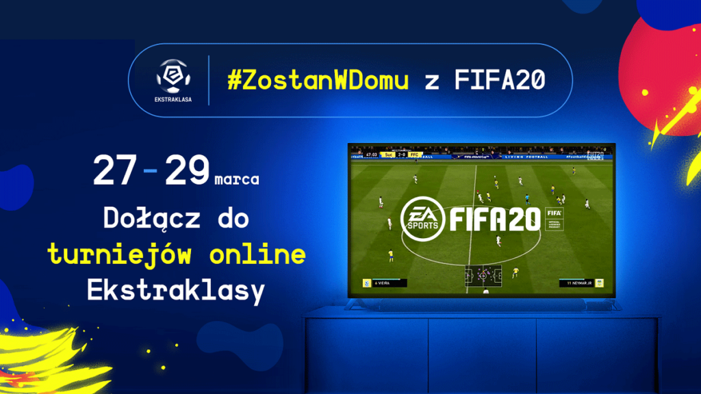 #ZostanWDomu z FIFA20 – zagraj w turnieju Ekstraklasy!