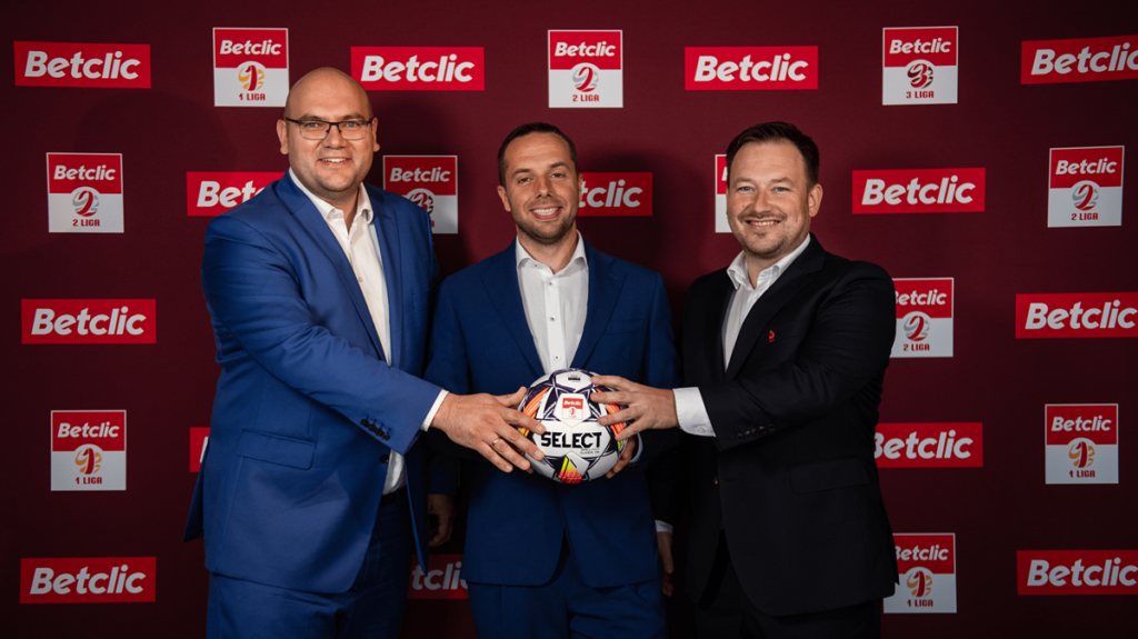 Betclic Sponsorem Tytularnym 1. Ligi, 2. Ligi oraz 3. Ligi do końca sezonu 2027/2028