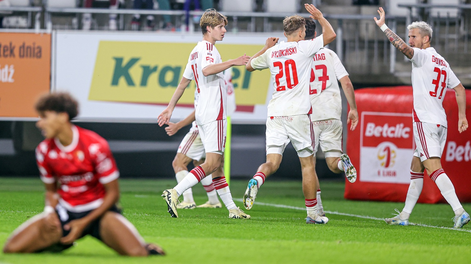 Skrót meczu: ŁKS – Pogoń Siedlce 2:0