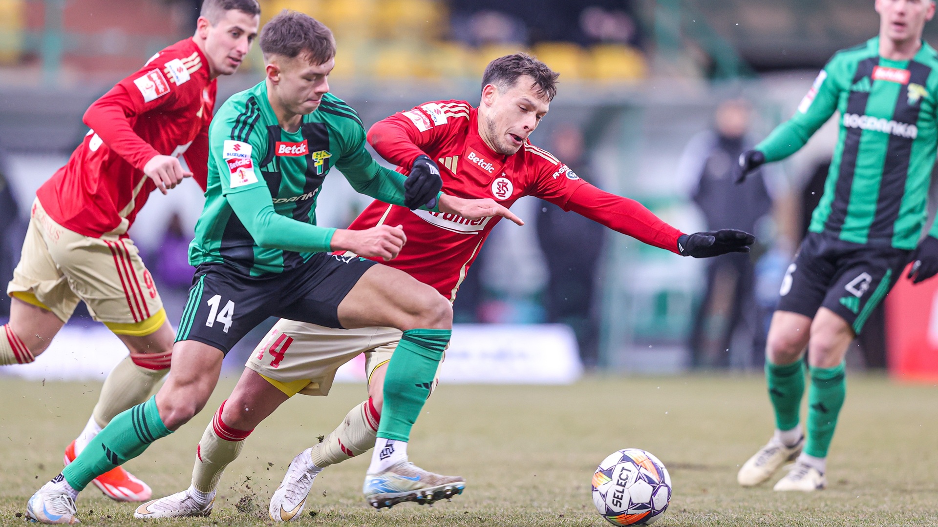 Skrót meczu: Górnik Łęczna – ŁKS 2:2