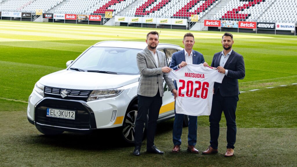 Matsuoka – Autoryzowany Dealer Suzuki nowym partnerem ŁKS-u!