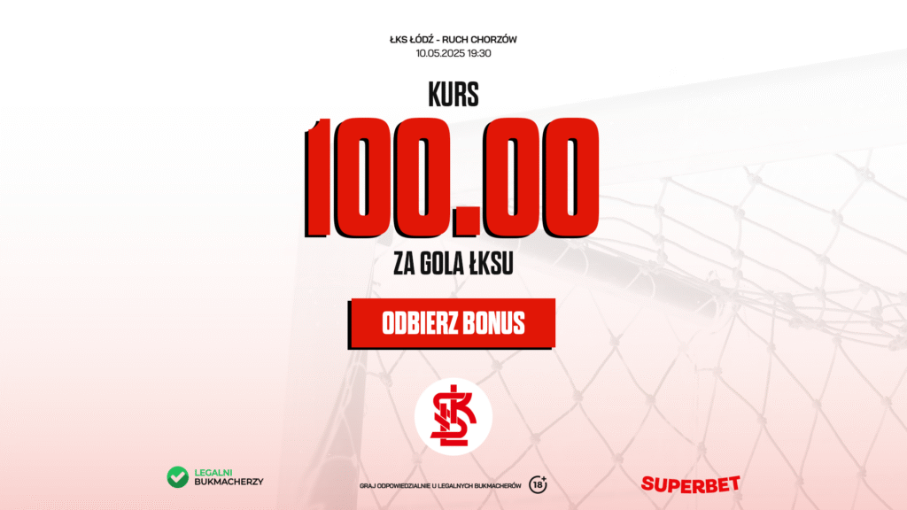 Akcja specjalna od LegalniBukmacherzy.pl na mecz w Chorzowie