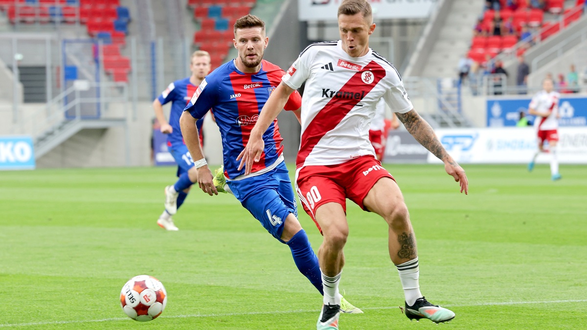 Skrót meczu: Odra – ŁKS 1:1