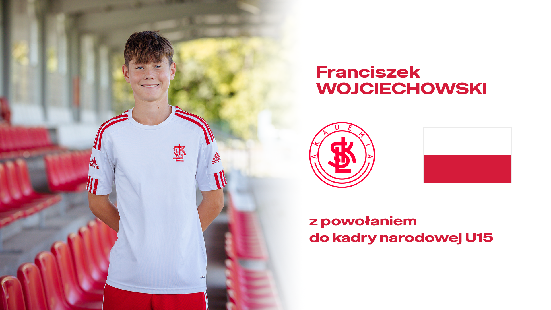 Franciszek Wojciechowski powołany do reprezentacji U-15